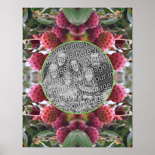 Dogwood Fruit Nature Ram Skapar ditt eget foto Poster (Framsidan)