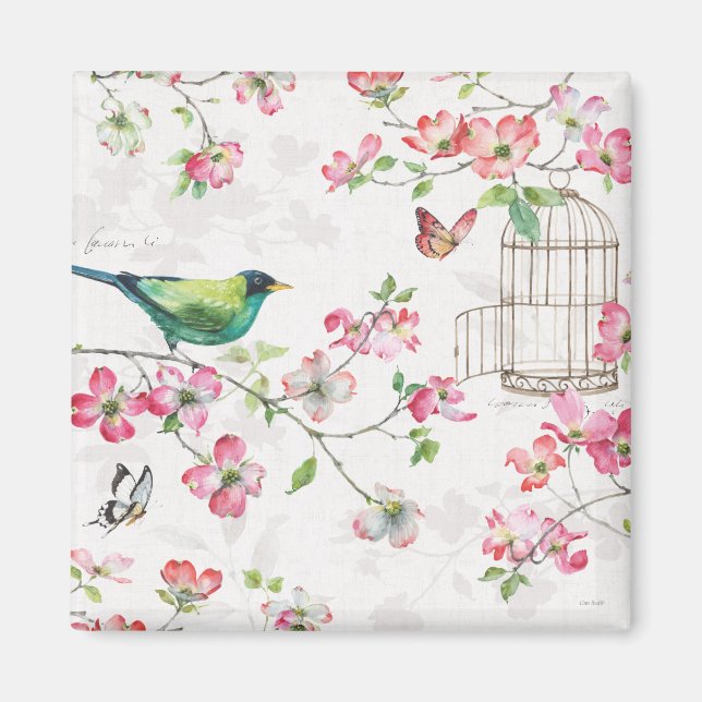 Dogwood Garden Magnet (Framsidan)