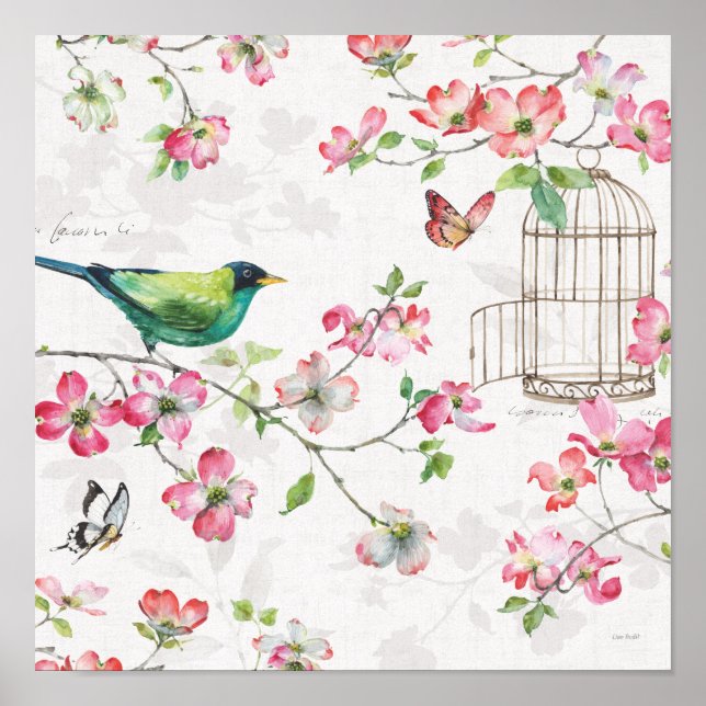 Dogwood Garden Poster (Framsidan)