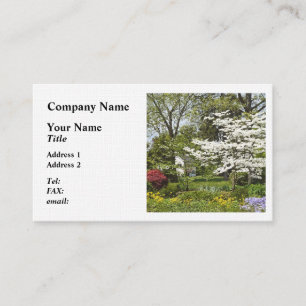 Dogwood i Bloom Visitkort