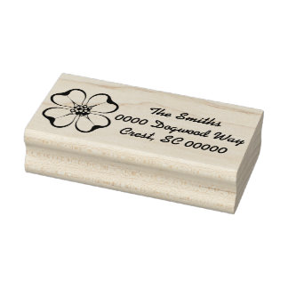 Dogwood Label Stämpel