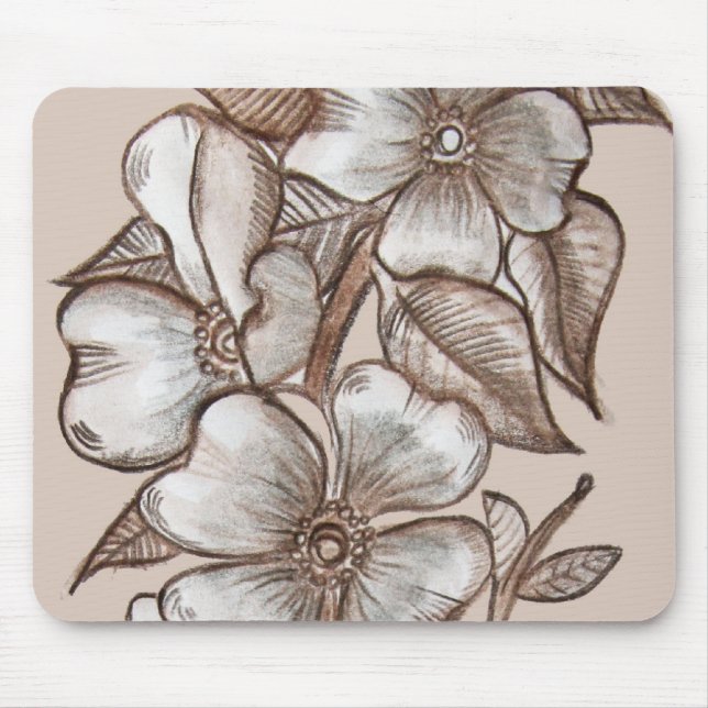 Dogwood Mousepad Musmatta (Framsidan)
