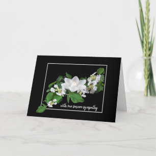 Dogwood och Lotus Candle Sympathy Kort