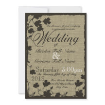 Dogwood Silhouette över Burlap