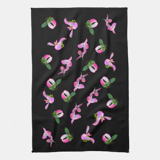 Dogwood Towel Speciell Mor Perfekt jul Kökshandduk (Vertikal)