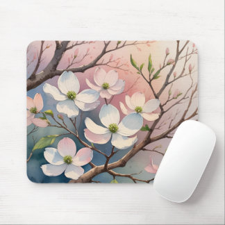 Dogwood Träd Mouse Pad Musmatta