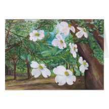 DogwoodCanopyvattenfärg och akrylmålning