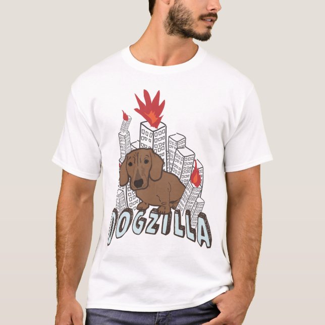 Dogzilla Tee Shirt (Framsida)