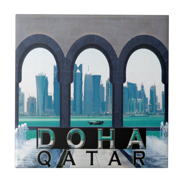 Doha Kakelplatta (Framsidan)