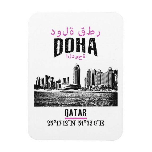 Doha Magnet (Vertikal)