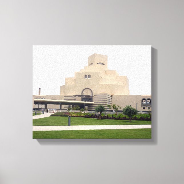 doha museumduk canvastryck (Framsida)