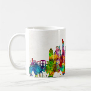 Doha Qatar Skyline Kaffemugg