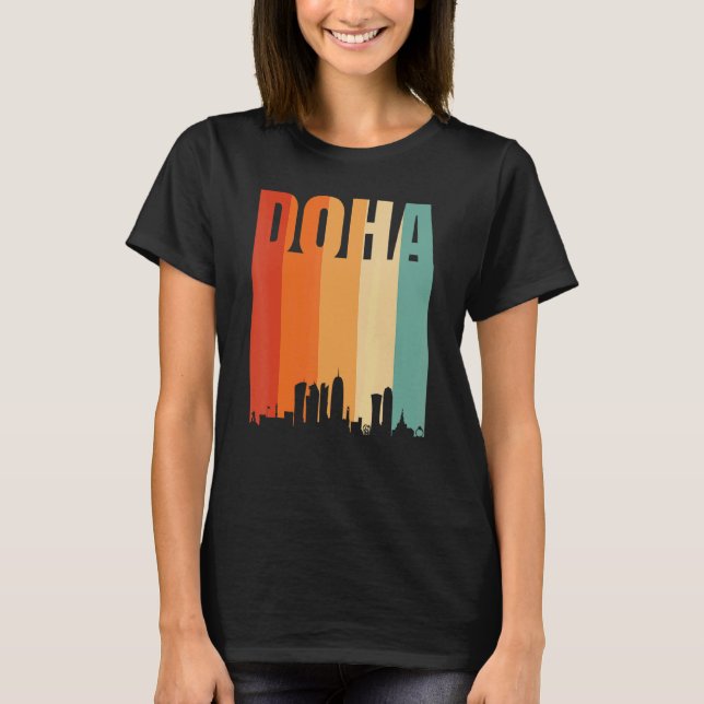 Doha Skyline T Shirt (Framsida)