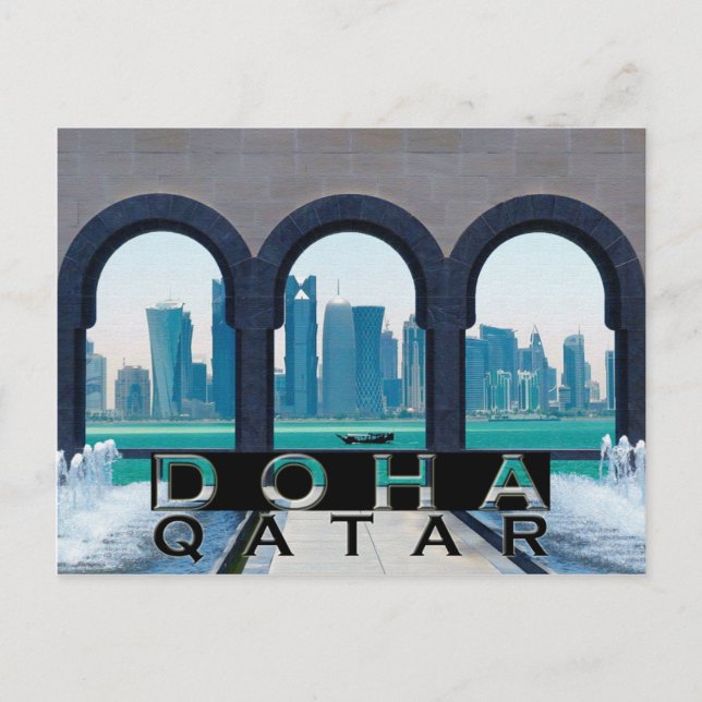 Doha Vykort (Framsida)