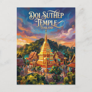 Doi Suthep Thailand Vykort