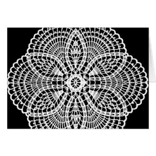 Doily Art Card Hälsningskort