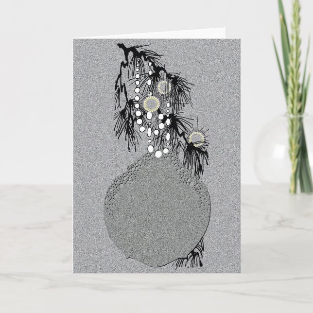 Doily Ornament 1 Helgkort (Framsida)