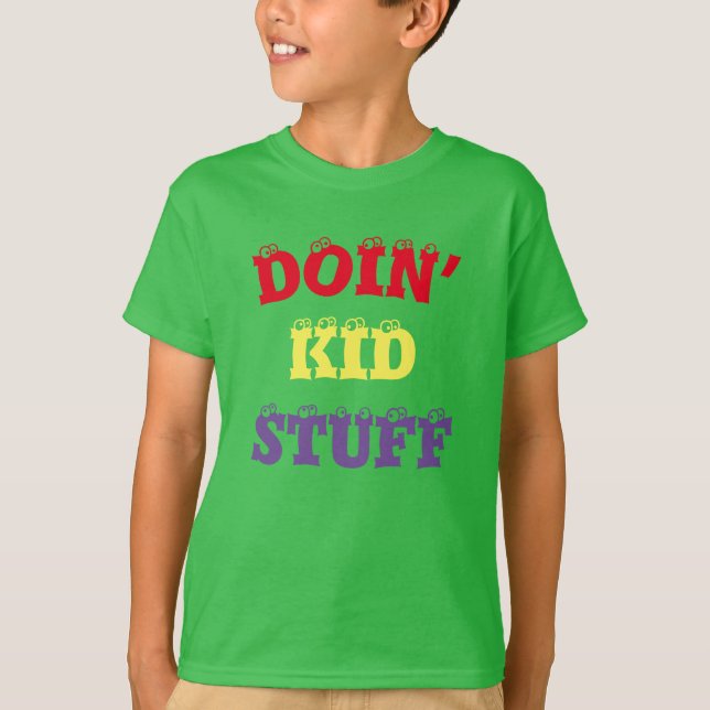 Doin’ Kid saker ... T-Shirt (Framsida)