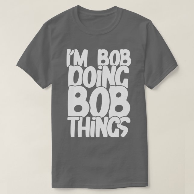 Doing Bob sak T Shirt (Design framsida)