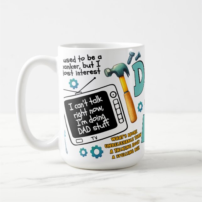 Doing Pappa Saker Kaffemugg (Vänster)