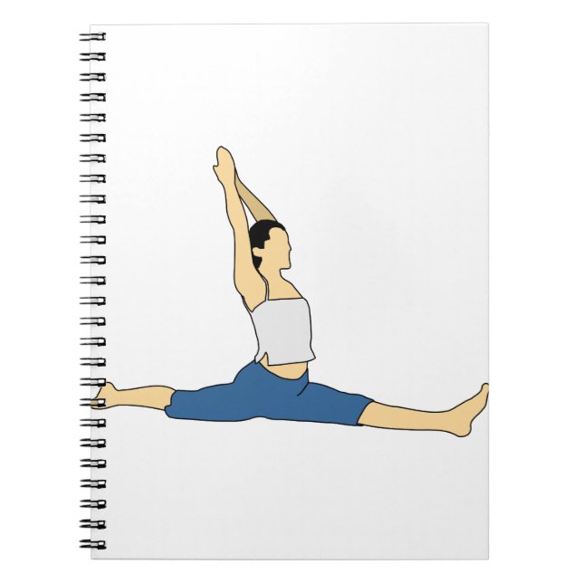 Doing Yoga Anteckningsbok (Framsidan)