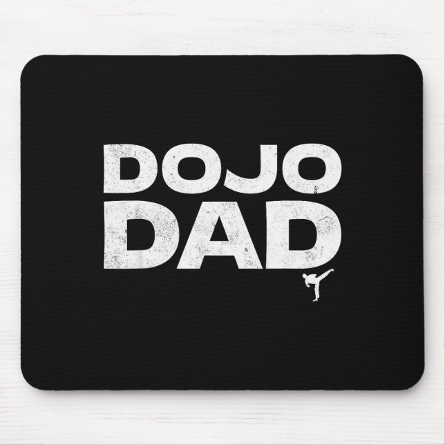 Dojo Dad Martial Arts Funny Father's Day Gift For  Musmatta (Framsidan)
