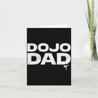 Dojo Pappa Kampsport Roligt Fars Dag Present För 