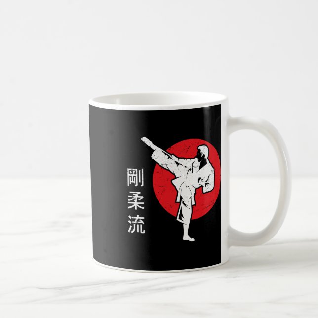 Dojo Training Karate, det bästa arvet efter det tr Kaffemugg (Höger)