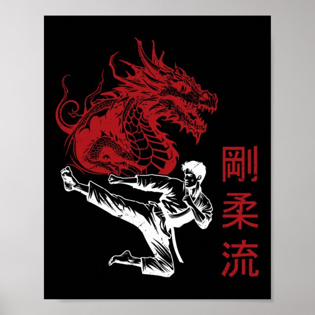 Dojo Training Karate, det bästa arvet efter det tr Poster (Framsidan)