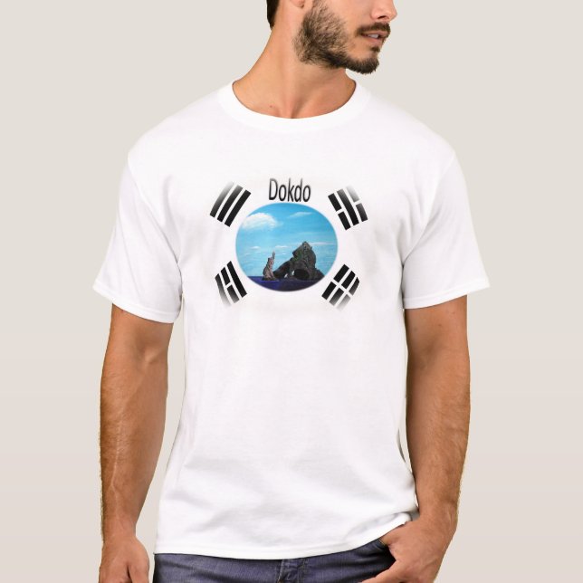 Dokdo är vackert - t shirt (Framsida)