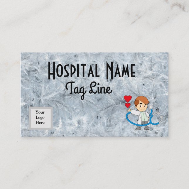 Doktor affärskort visitkort (Framsida)