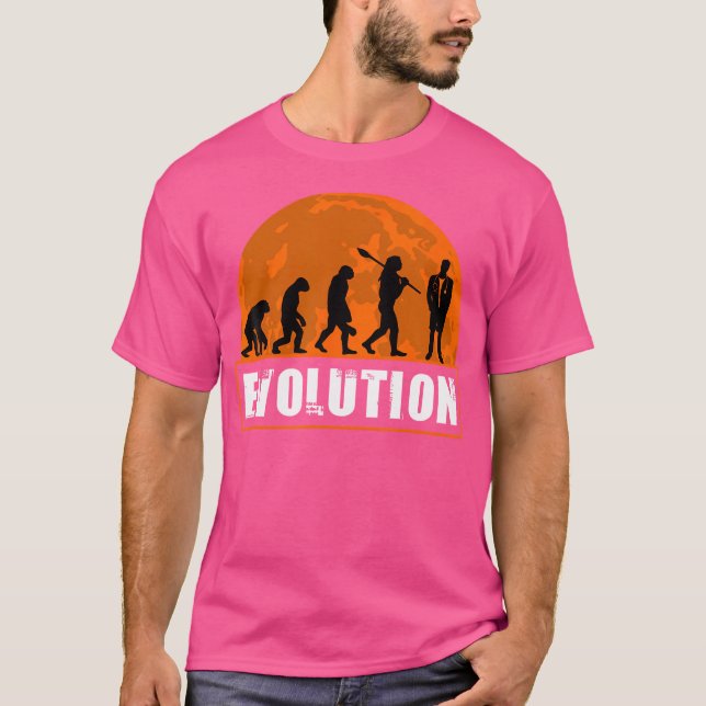 Doktor Älskare Shirt Funny Human Evolution T (Framsida)