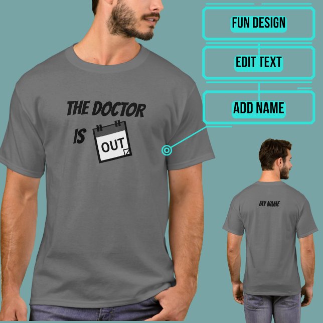Doktor är in- eller utgående T-Shirt (Please enjoy our tee.)