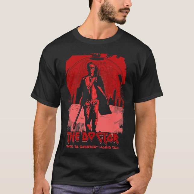 doktor är tillbaka Perfekt present retro T Shirt (Framsida)
