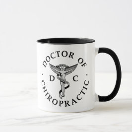 Doktor av Chiropracticlogotypmuggen Mugg