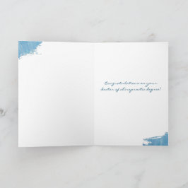 Doktor av Chiropraktic Studenten Card, DC-grad, Kort