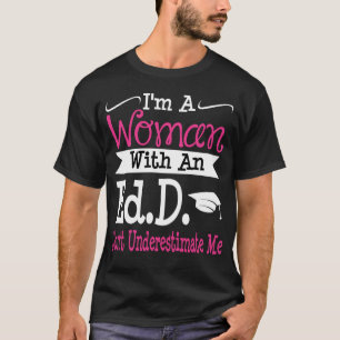 Doktor av Education EdD Studenten Gift med sina kv T Shirt