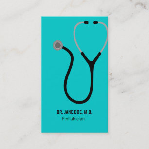 Doktor av medicinMD - stetoskopvisitkort Visitkort