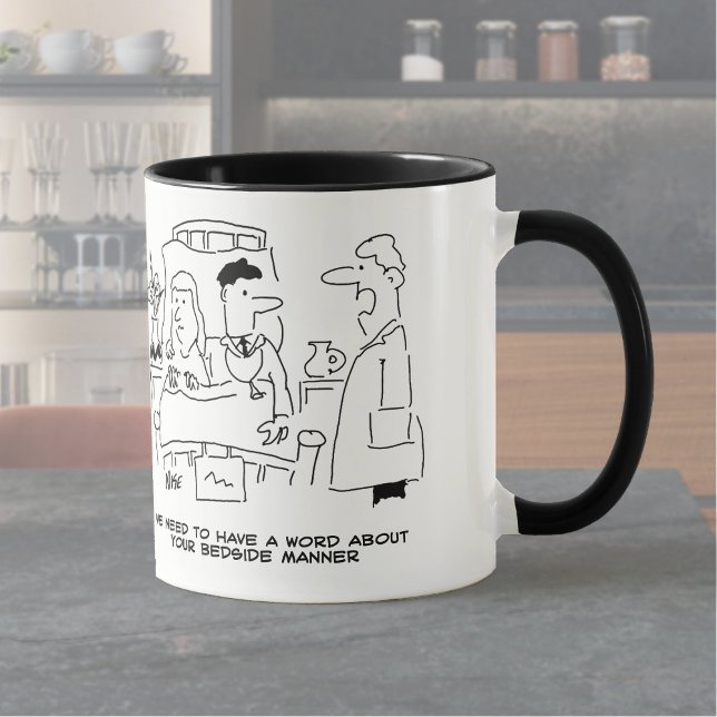 Doktor Bedside Manner Not Höger Medical Mugg (Skapare uppladdad)