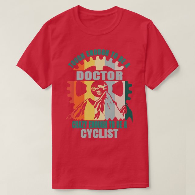 Doktor Biker Design T Shirt (Design framsida)