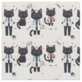 Doktor Black Cat Tyg