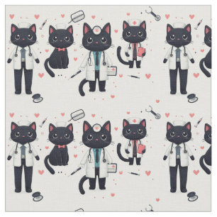 Doktor Black Cat Tyg