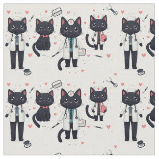 Doktor Black Cat Tyg