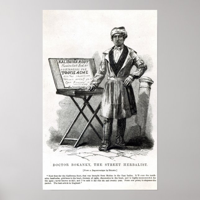Doktor Bokanky, herbalist Poster (Framsidan)