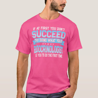Doktor-citatet från Lubinologi - Endocrinolog T Shirt