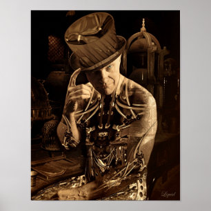 Doktor Crevan Print Poster