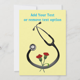 Doktor Day Stethoscope Julkort