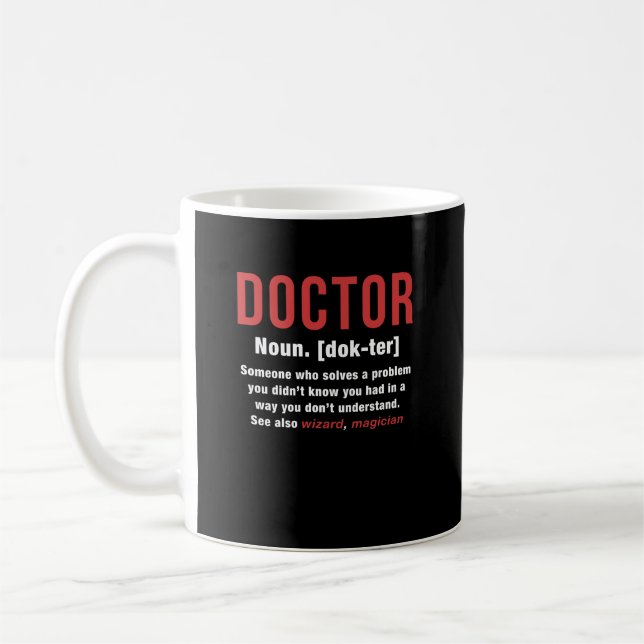 Doktor Definition Kaffemugg (Vänster)