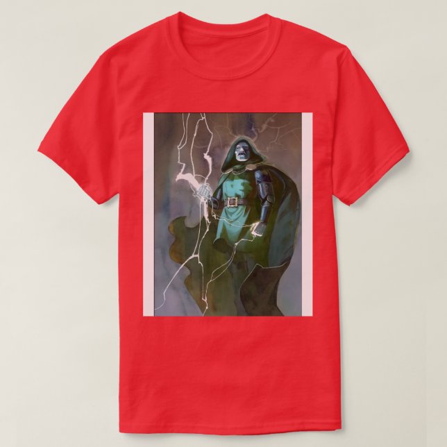 Doktor Doom 3 T Shirt (Design framsida)