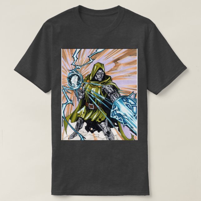 Doktor Doom 65 T Shirt (Design framsida)